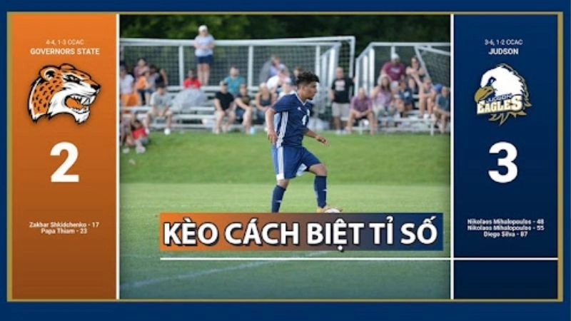 Kèo cách biệt tỷ số được hiểu chính xác là gì?