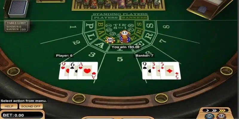 Bật mí bí kíp chơi cược hòa Baccarat thắng lớn